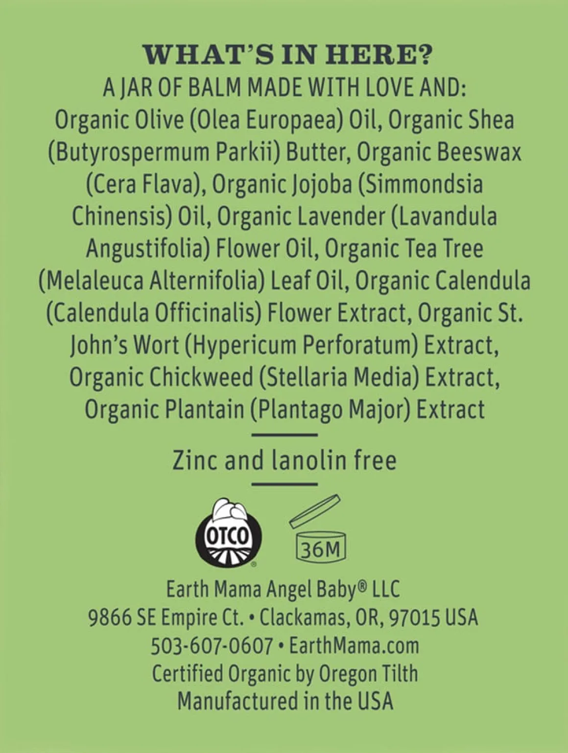 Earth Mama Organic Diaper Balm, 2 fl. oz.