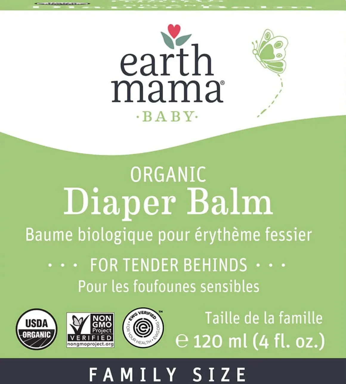 Earth Mama Organic Diaper Balm, 4 fl. oz.