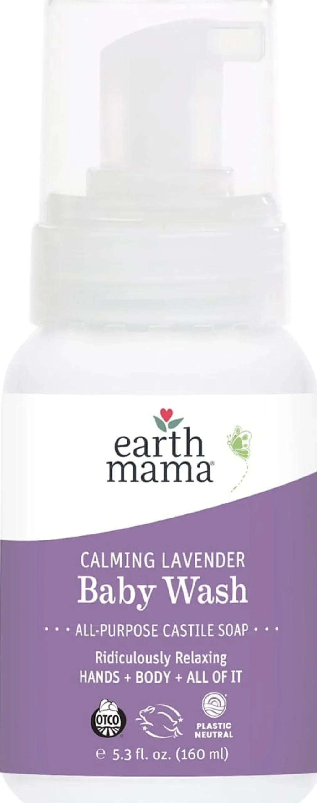 Earth Mama Ridiculously Relaxing Lavender Baby Wash and Lotion Bundle
