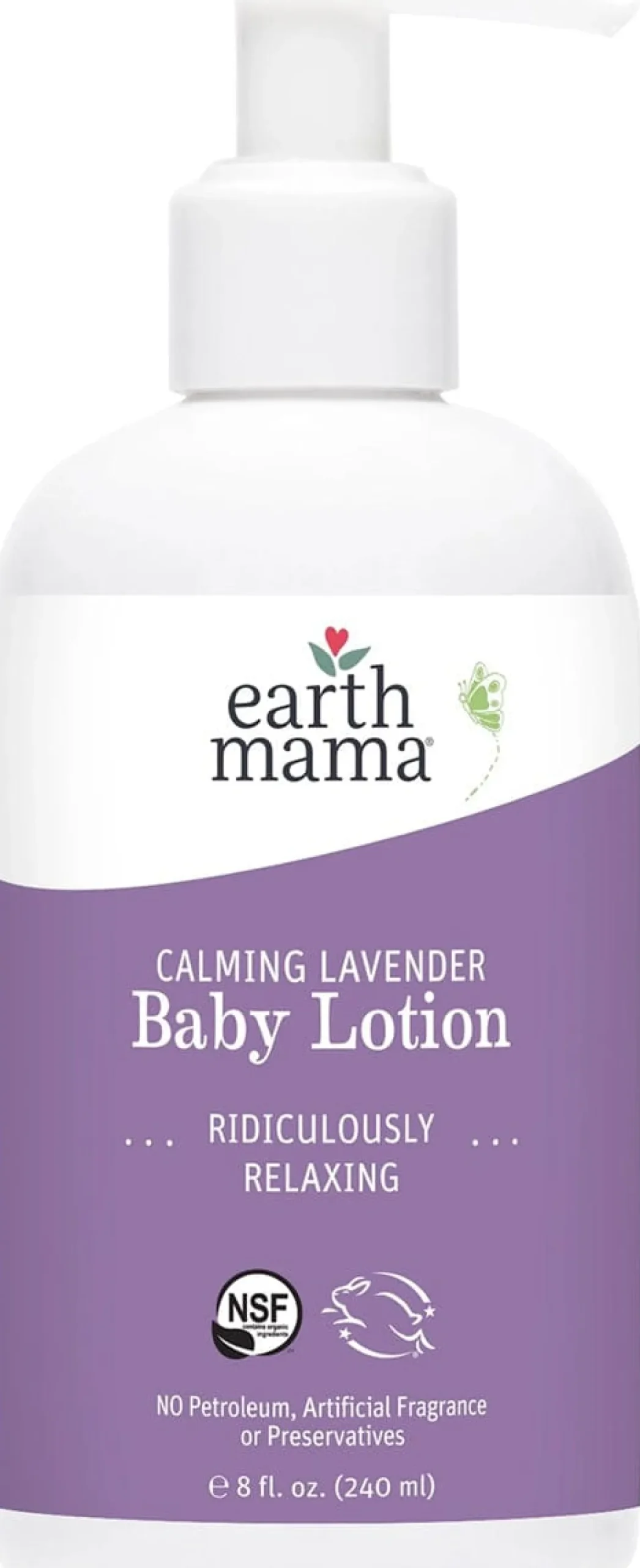 Earth Mama Ridiculously Relaxing Lavender Baby Wash and Lotion Bundle