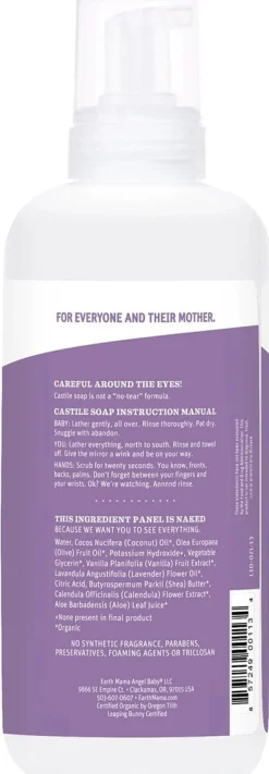 Earth Mama Ridiculously Relaxing Lavender Baby Wash and Lotion Bundle