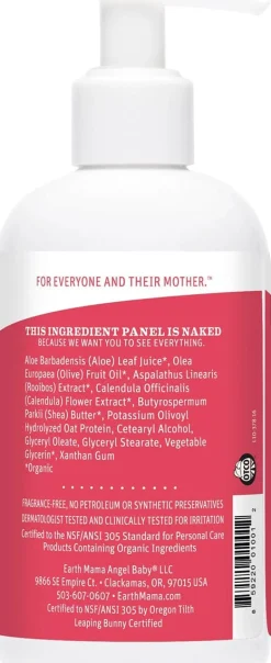 Earth Mama Simply Non-Scents Baby Lotion, 8 fl. oz.
