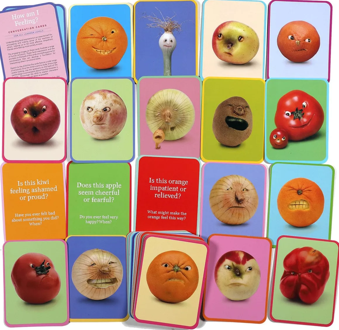 eeBoo Conversation Cards - How am I Feeling?