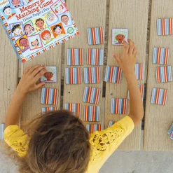 eeBoo Memory & Matching Game - I Never Forget a Face