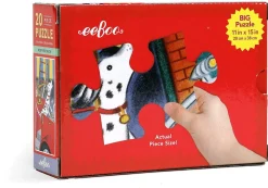 eeBoo 20 Piece Big Puzzle - Red Fire Truck