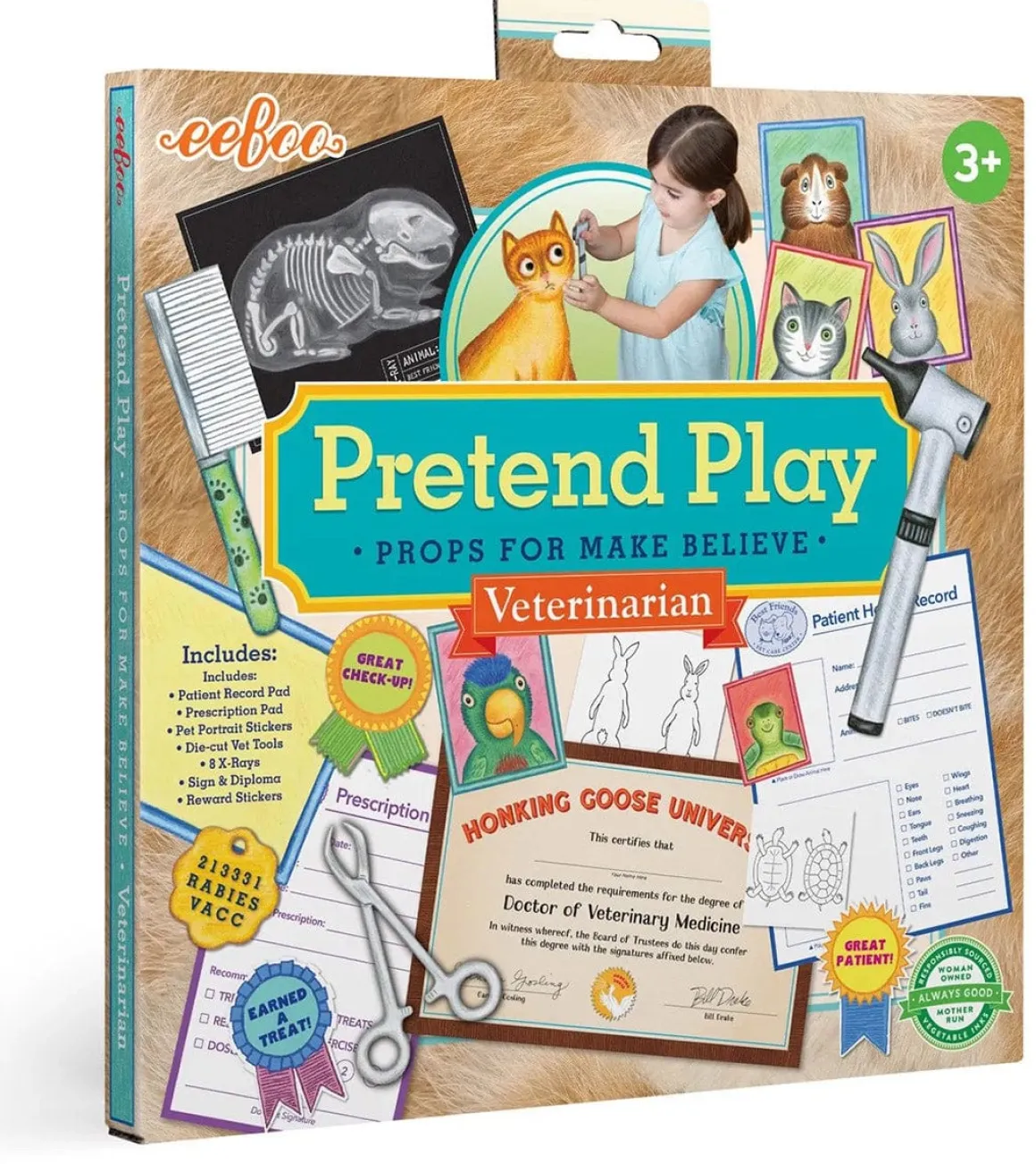 eeBoo Pretend Play Set - Veterinarian