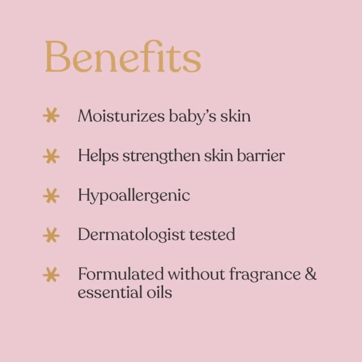 EllaOla Hydrating Baby Lotion, Fragrance Free