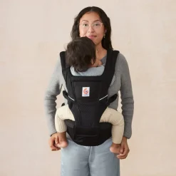 Ergobaby Alta Hip Seat Mesh Baby Carrier - Onyx Black