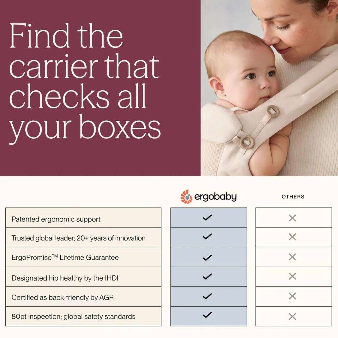 Ergobaby Embrace Newborn Carrier - Soft Olive