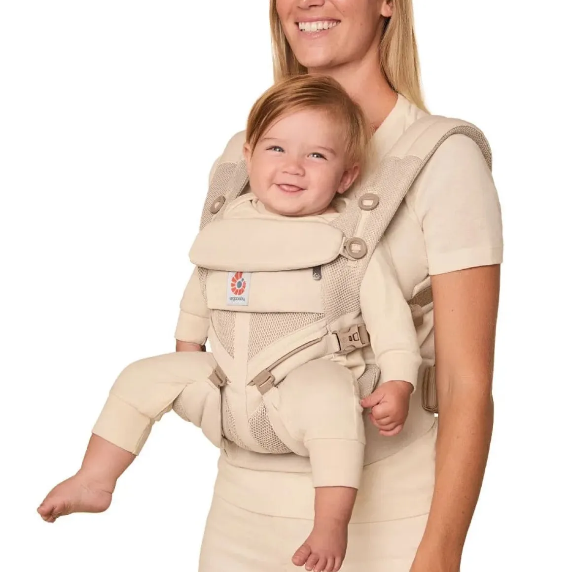 Ergobaby Omni Classic Cool Air Mesh Baby Carrier - Natural Beige