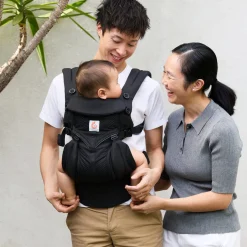 Ergobaby Omni Classic Cool Air Mesh Baby Carrier - Onyx Black
