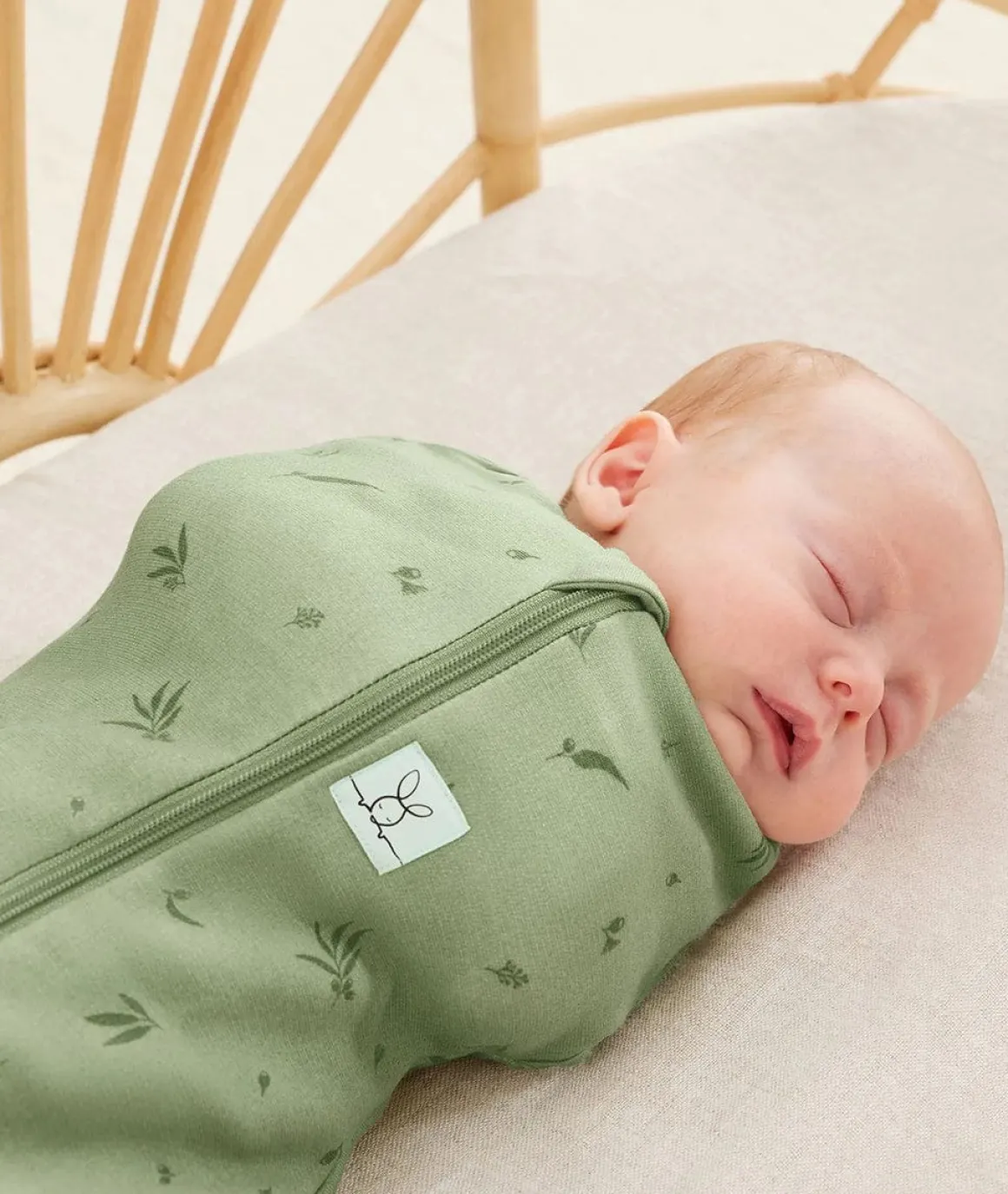 ergoPouch Cocoon Swaddle Sack 1.0 TOG - Willow, 3-6 Months