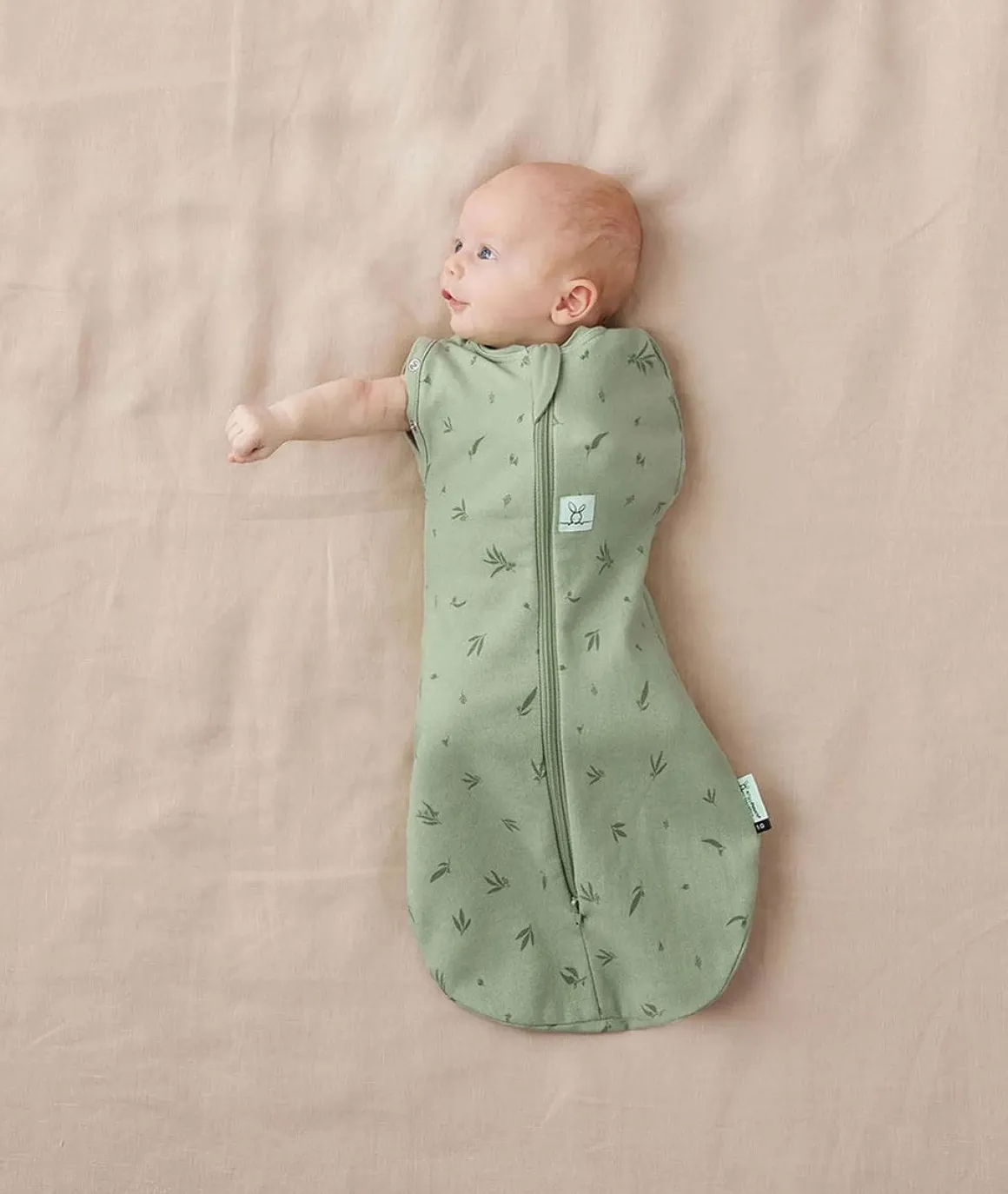 ergoPouch Cocoon Swaddle Sack 1.0 TOG - Willow, 3-6 Months
