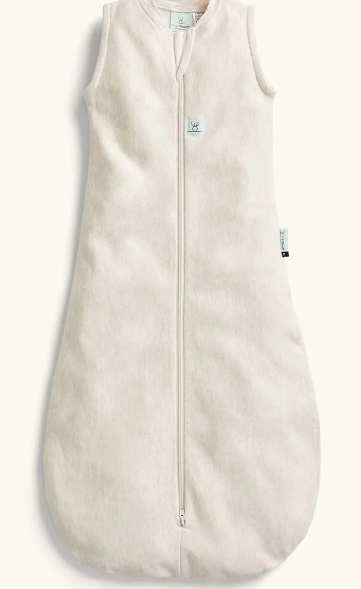 ergoPouch Jersey Sleep Sack 1.0 TOG - Oatmeal Marle, 8-24 Months