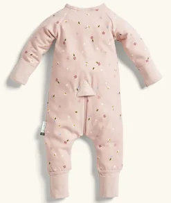 ergoPouch Layers Long Sleeve Romper 1.0 TOG - Daisies, 3-6 Months