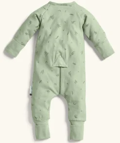ergoPouch Layers Long Sleeve Romper 1.0 TOG - Willow, 3-6 Months