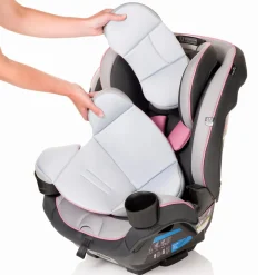 Evenflo EveryKid 3-in-1 Convertible Car Seat - Oneida Pink