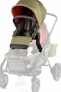 Evenflo Pivot Xplore All-Terrain Stroller Wagon + Second Seat Bundle - Gypsy