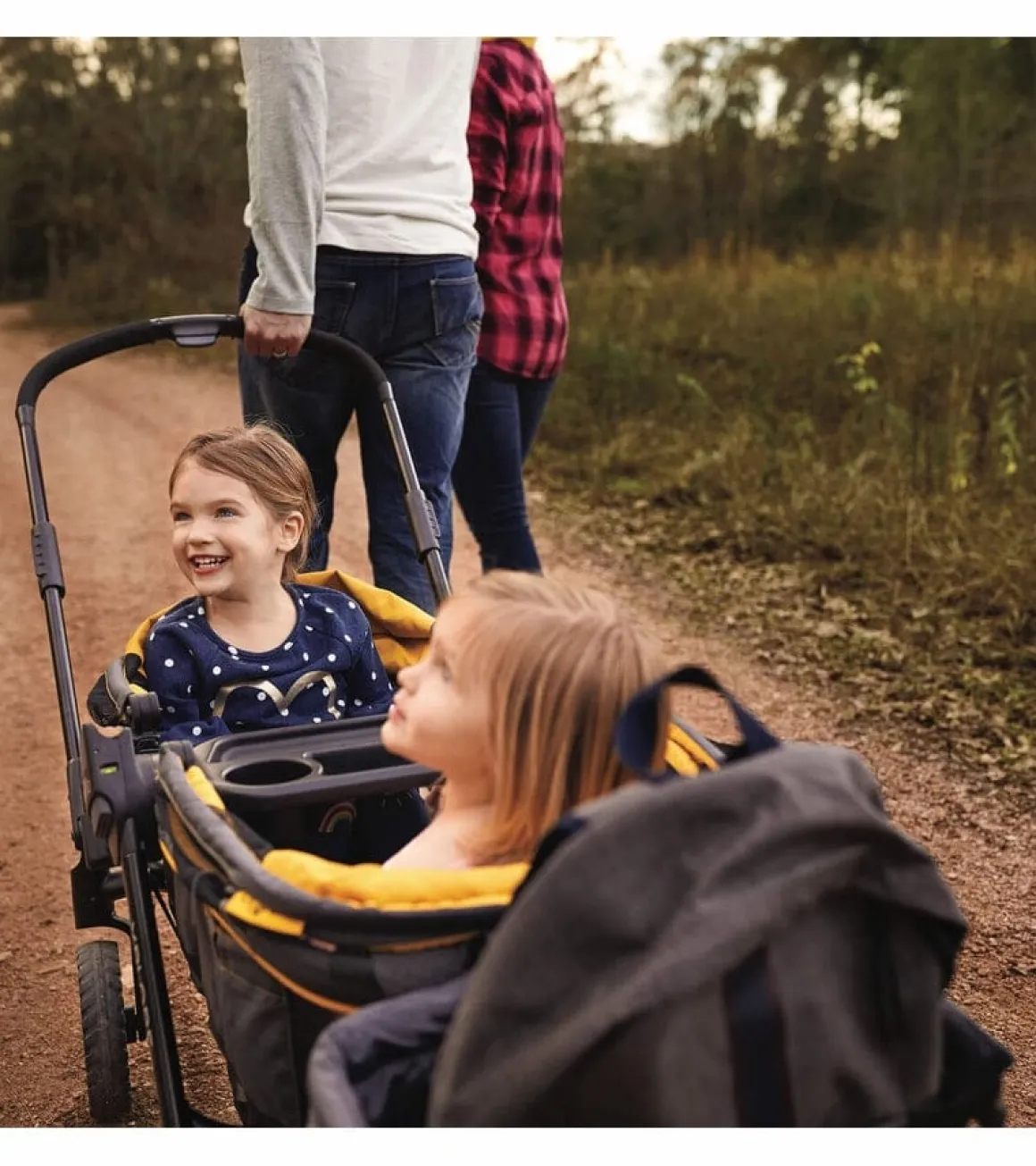 Evenflo Pivot Xplore All-Terrain Stroller Wagon + Second Seat Bundle - Wayfarer