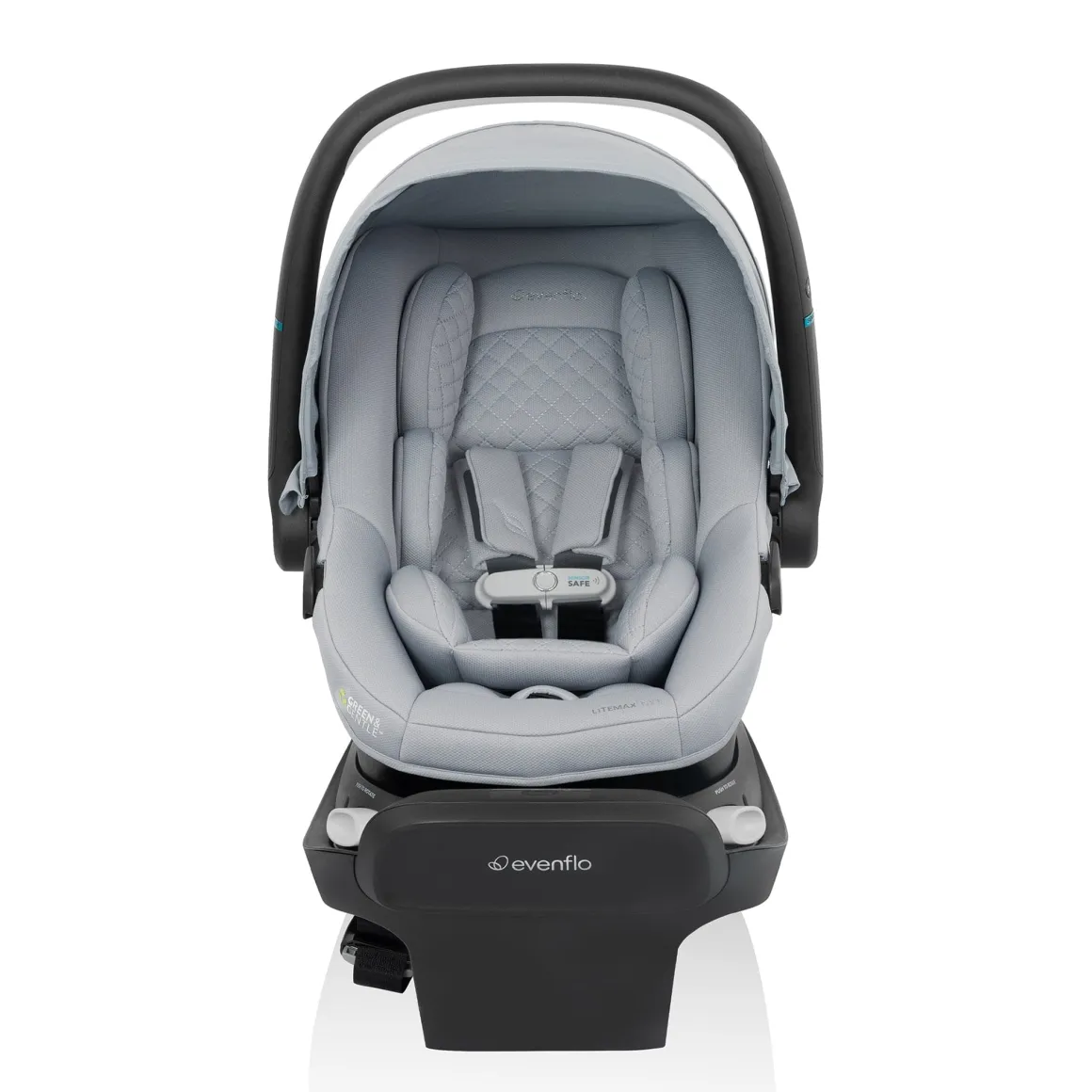 Evenflo Revolve180 LiteMax NXT Rotational Infant Car Seat with SensorySoothe - Quartz