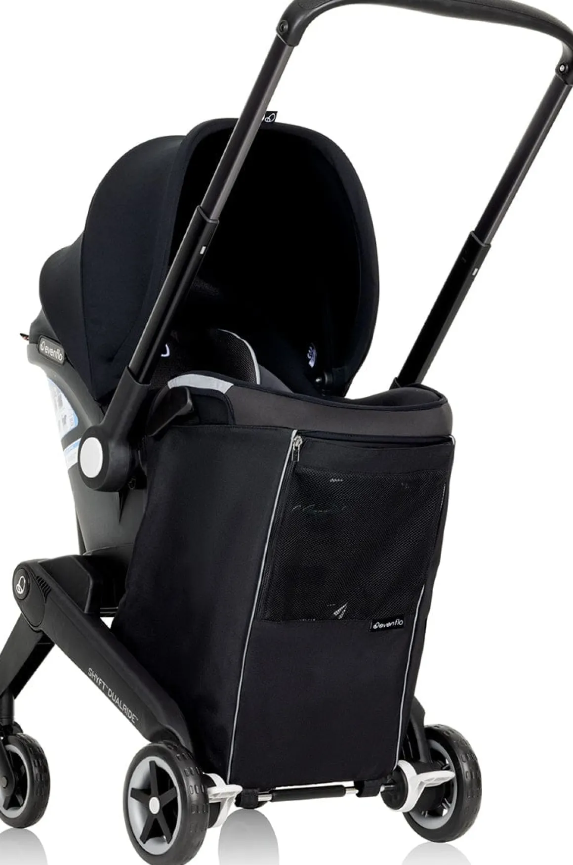 Evenflo Shyft DualRide Carryall Storage Bag - Black