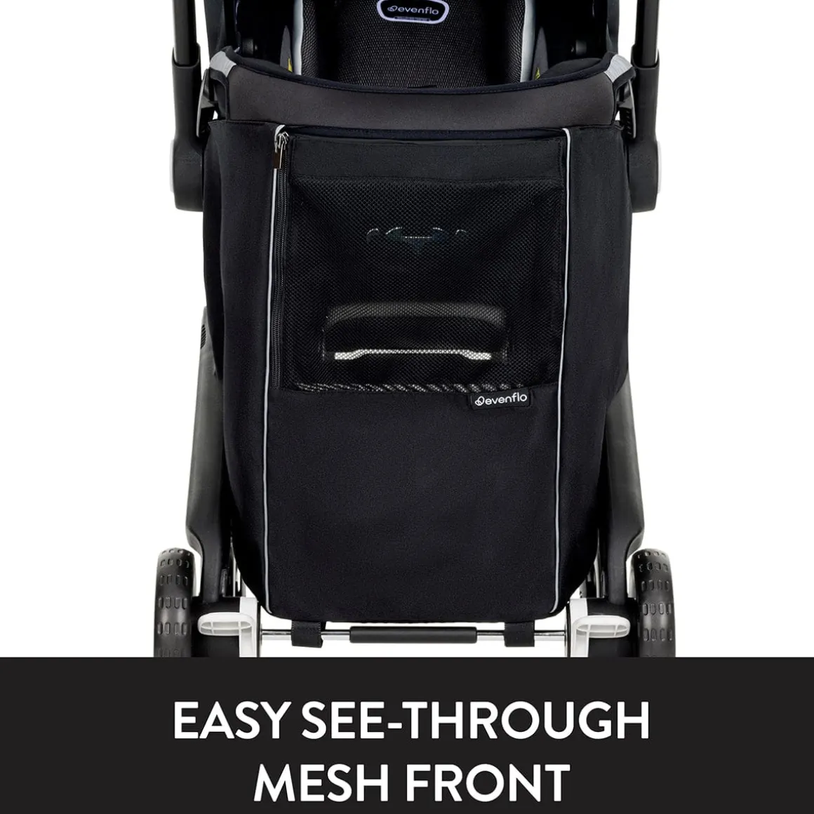 Evenflo Shyft DualRide Carryall Storage Bag - Black