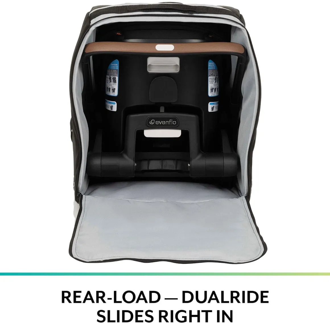 Evenflo Shyft DualRide Padded Travel Bag