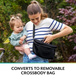 Evenflo Shyft DualRide Stroller Organizer Crossbody Bag