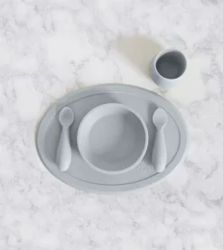 EZPZ First Foods Set - Gray