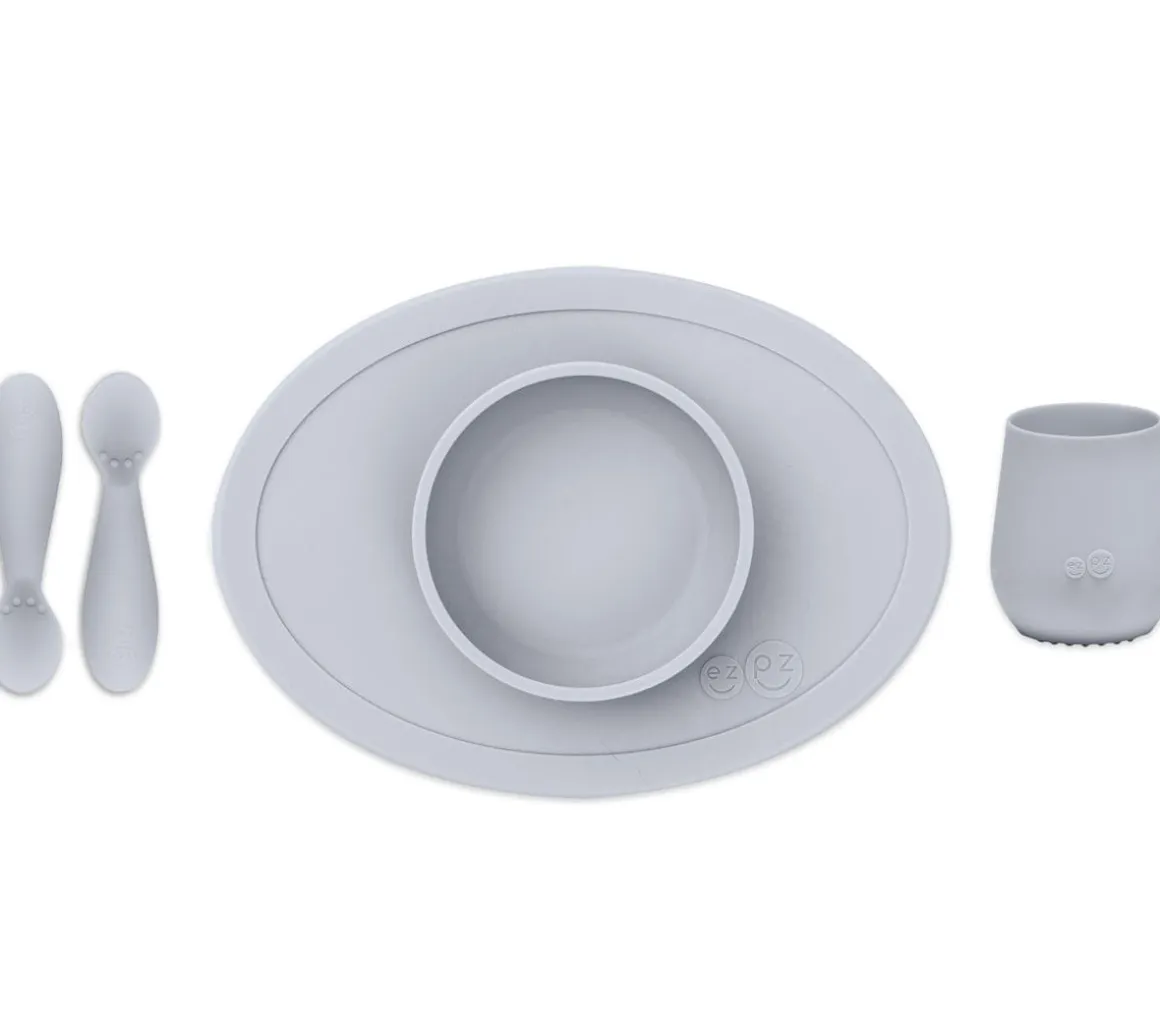 EZPZ First Foods Set - Pewter