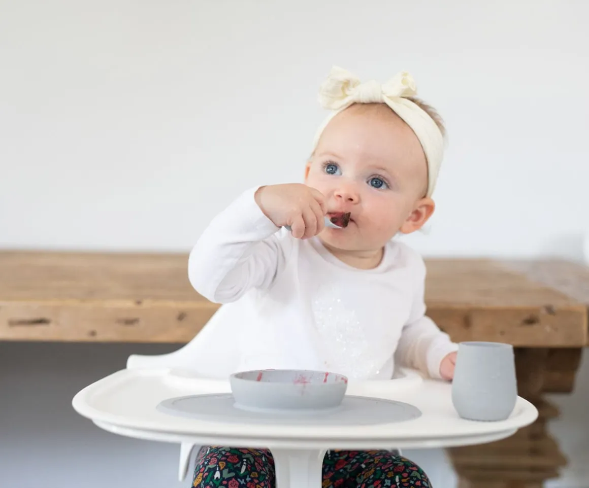 EZPZ First Foods Set - Pewter