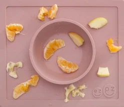 EZPZ Happy Mat Placemat & Bowl - Blush