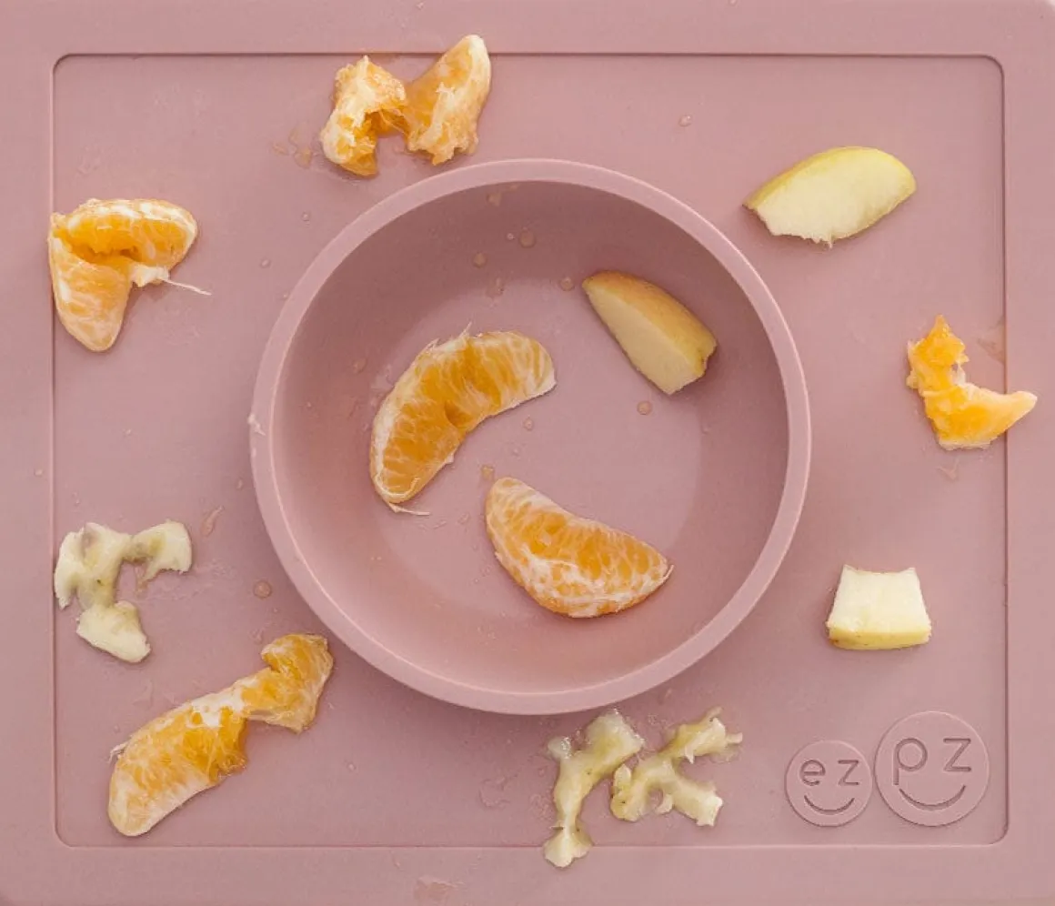 EZPZ Happy Mat Placemat & Bowl - Blush