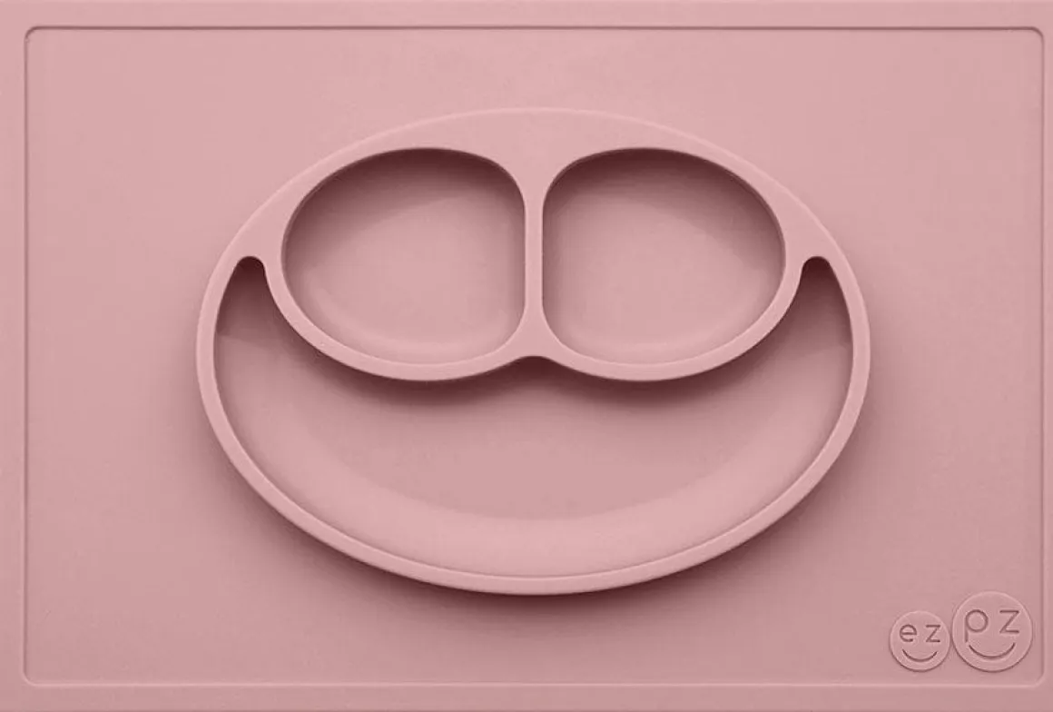 EZPZ Happy Mat Placemat & Plate - Blush