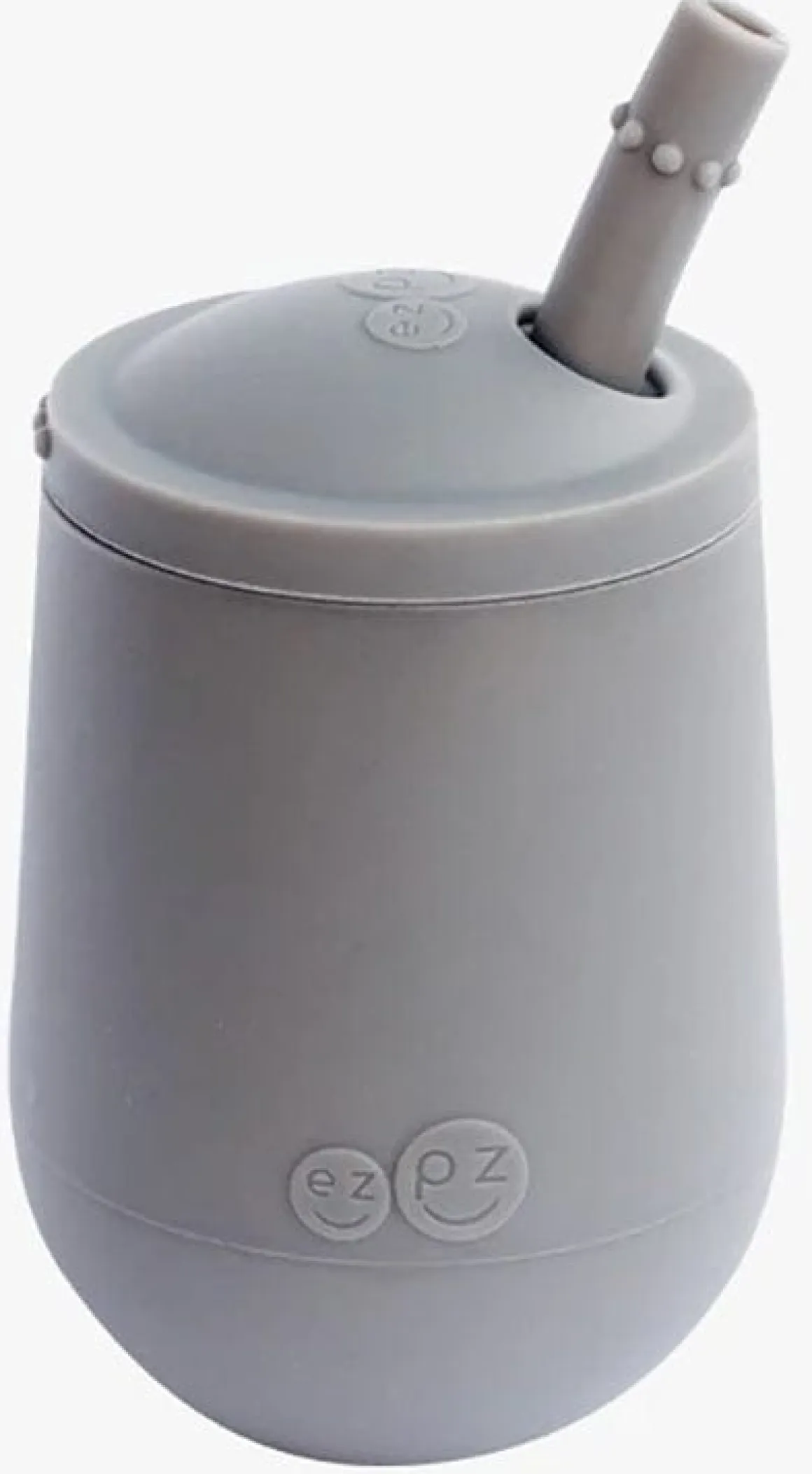 EZPZ Mini Cup Training Cup + Straw Training System - Gray