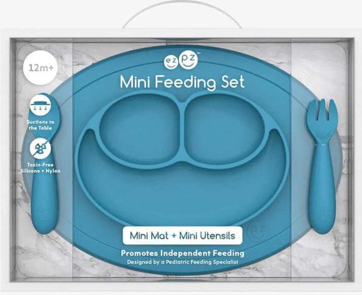 EZPZ Mini Feeding Set - Blue