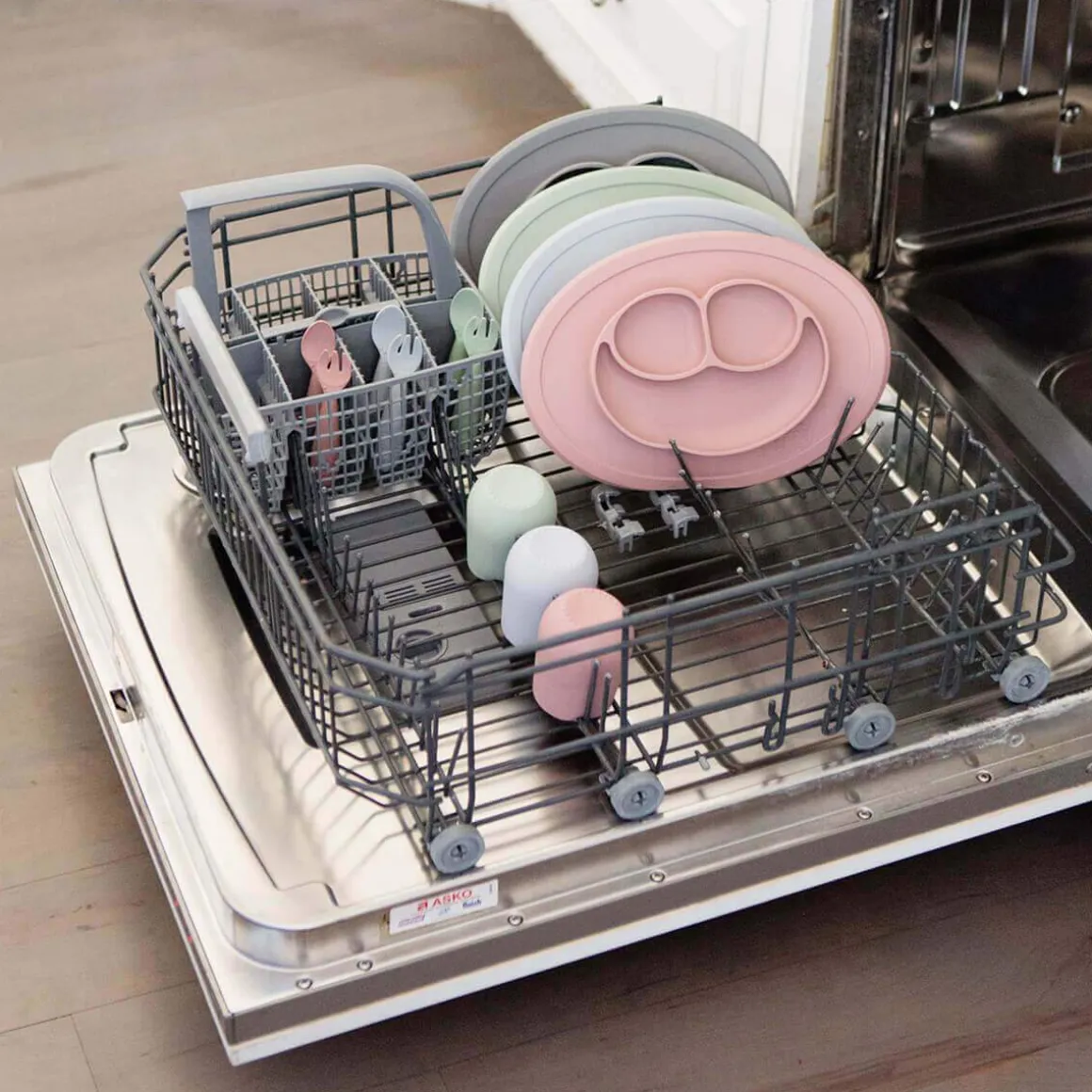 EZPZ Mini Feeding Set - Gray