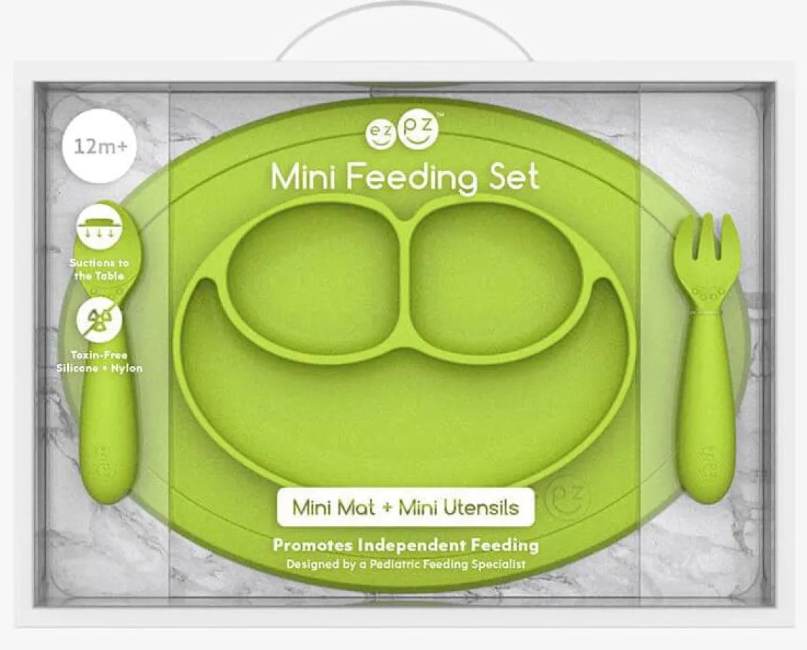 EZPZ Mini Feeding Set - Lime