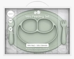 EZPZ Mini Feeding Set - Sage