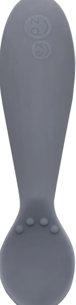 EZPZ Tiny Spoon, Twin Pack - Gray
