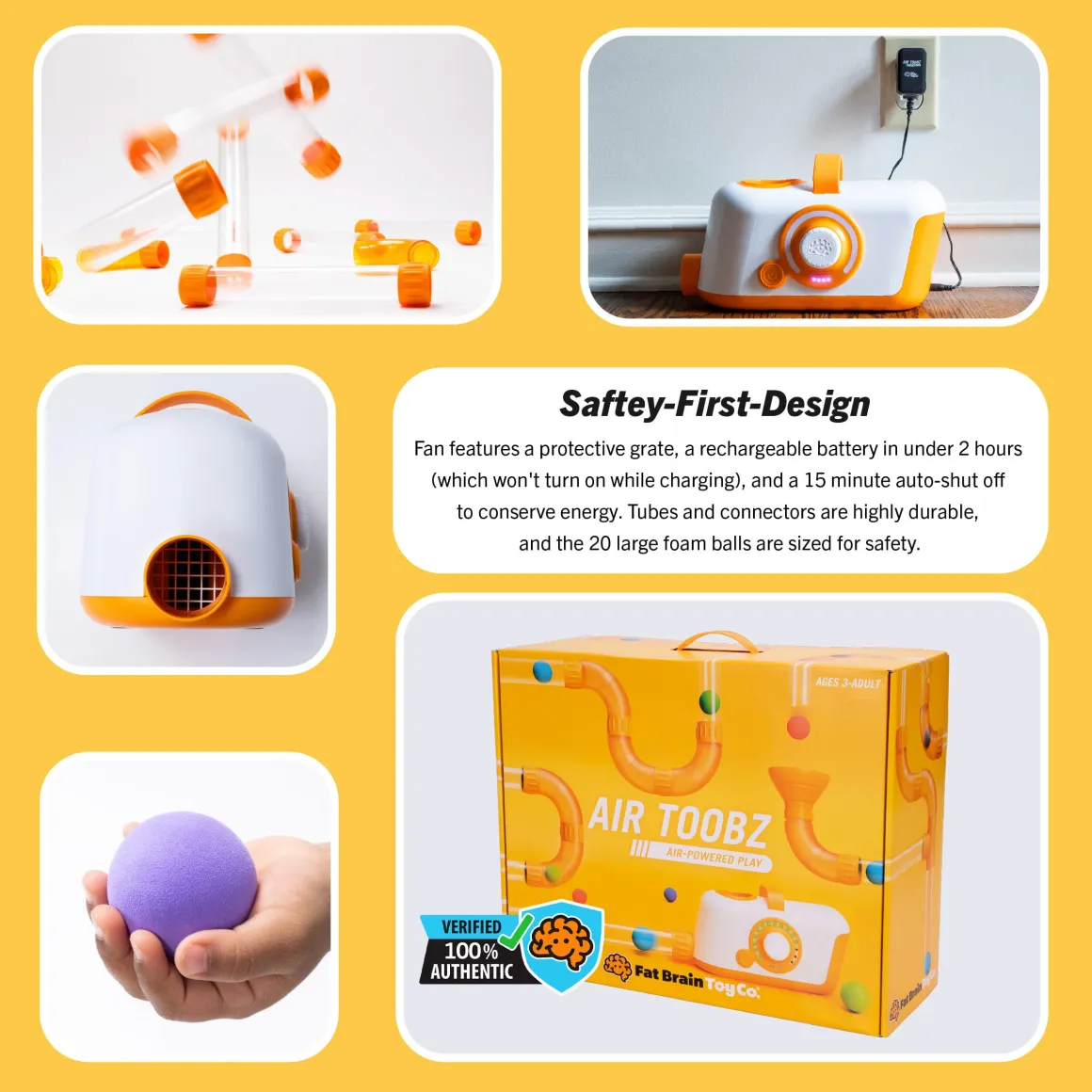 Fat Brain Toys Air Toobz