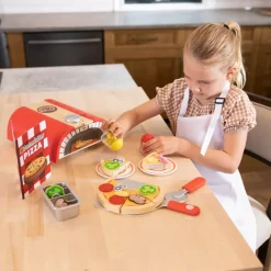Fat Brain Toys Pretendables Backyard Pizza Oven Set