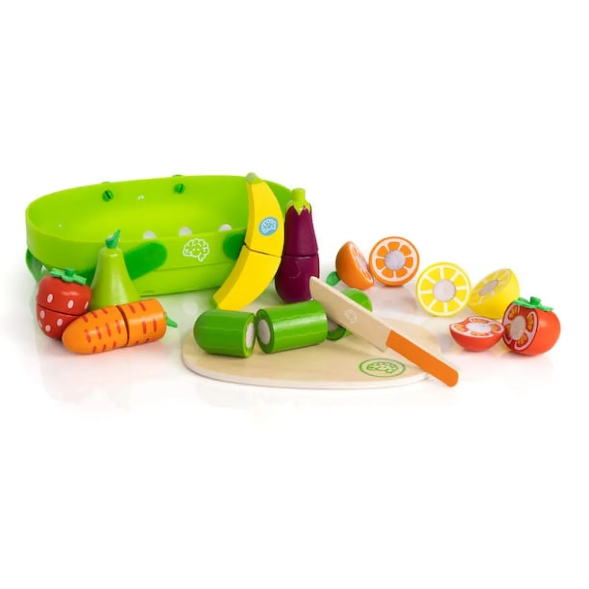 Fat Brain Toys Pretendables Fruit & Veggie Basket
