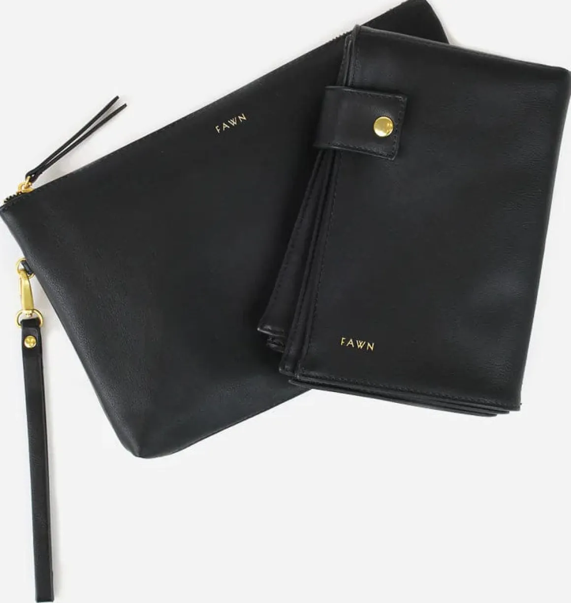 Fawn Design Changing Clutch - Black Matte