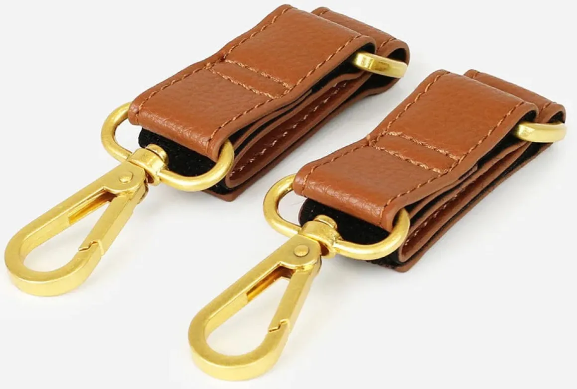Fawn Design Stroller Hooks - Brown