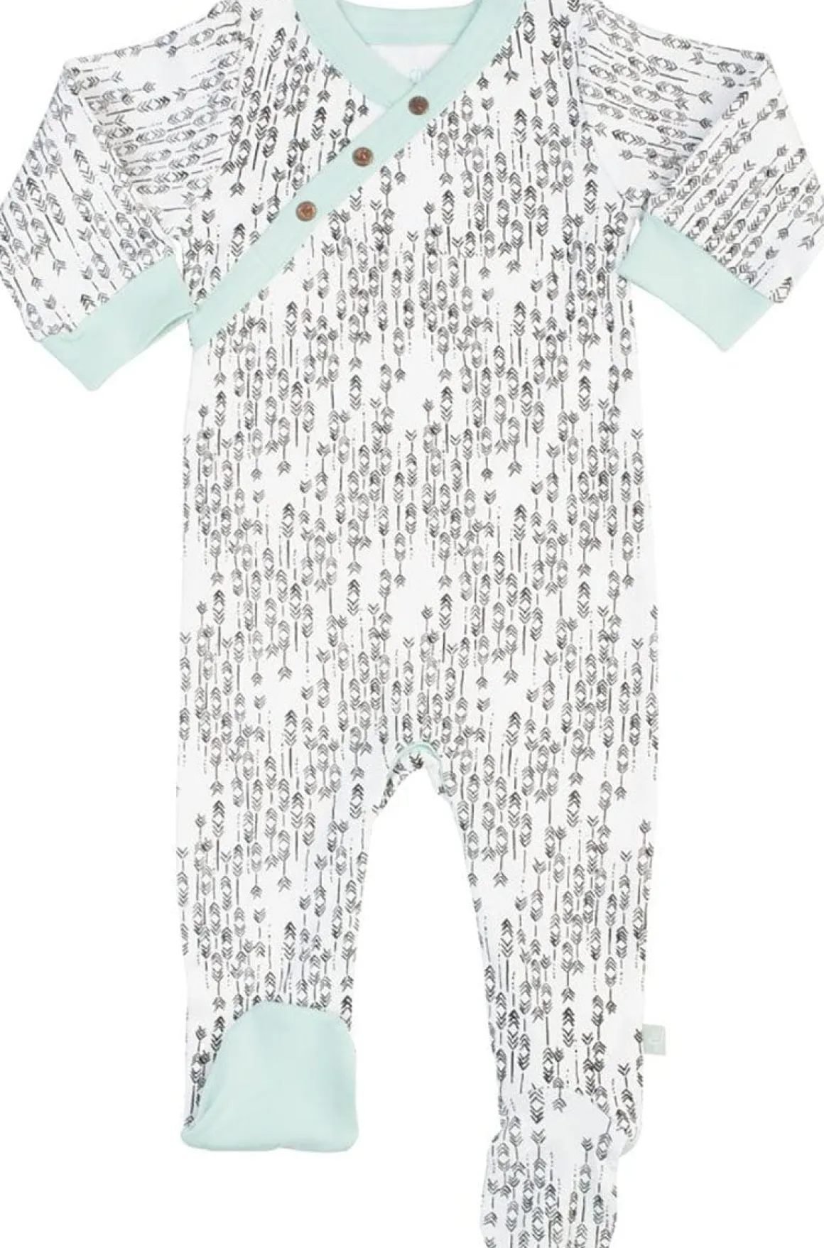Finn+Emma Footie, 6-9m - Arrows