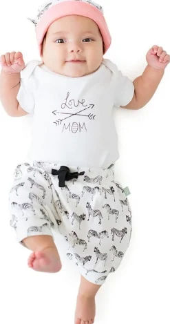 Finn+Emma Lap Shoulder Bodysuit, 6-9m - White