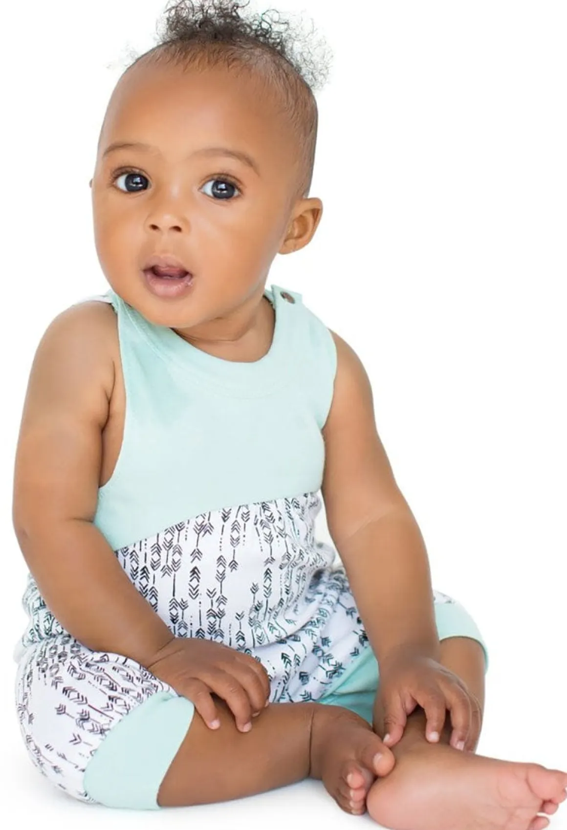 Finn+Emma Romper, 9-12m - Arrows