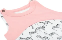 Finn+Emma Romper, 9-12m - Zebras