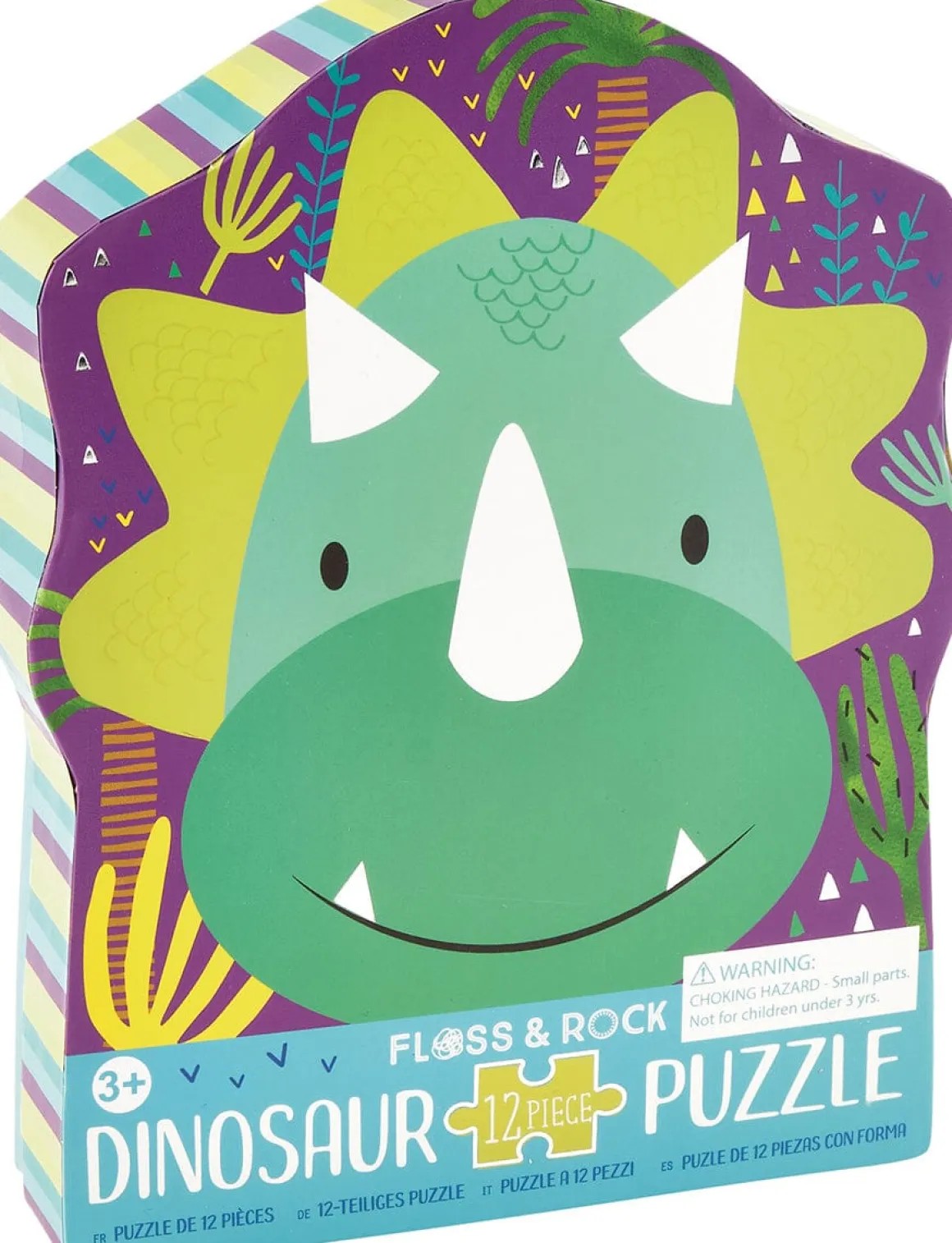 Floss & Rock 12pc Puzzle - Dinosaur